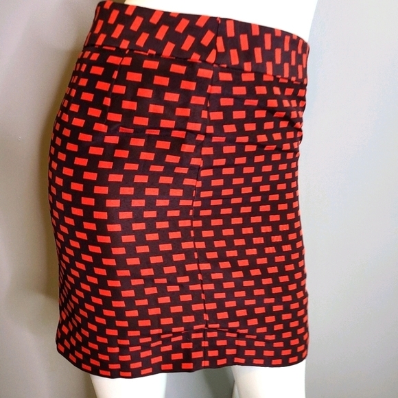 LOFT Checkard Mini Skirt sz 0P - Picture 4 of 6